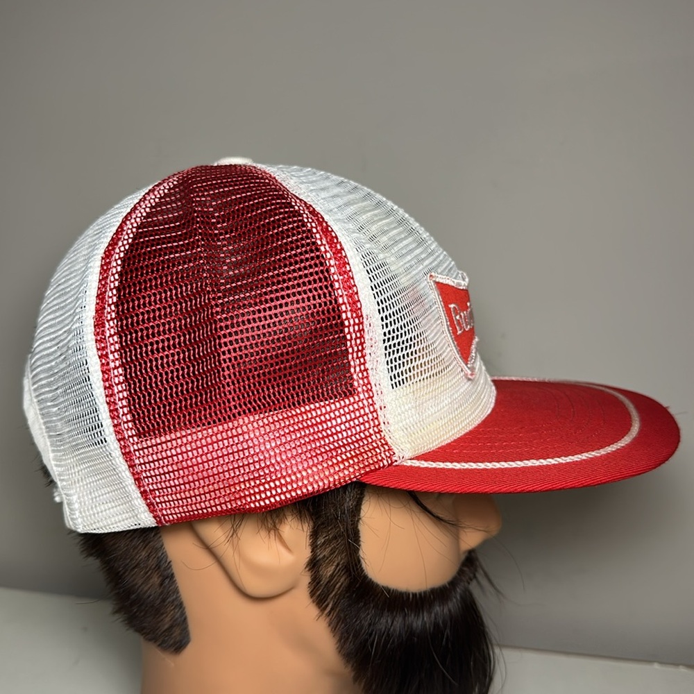Budweiser vintage Mesh Cap in Red and White - Picture 5 of 7